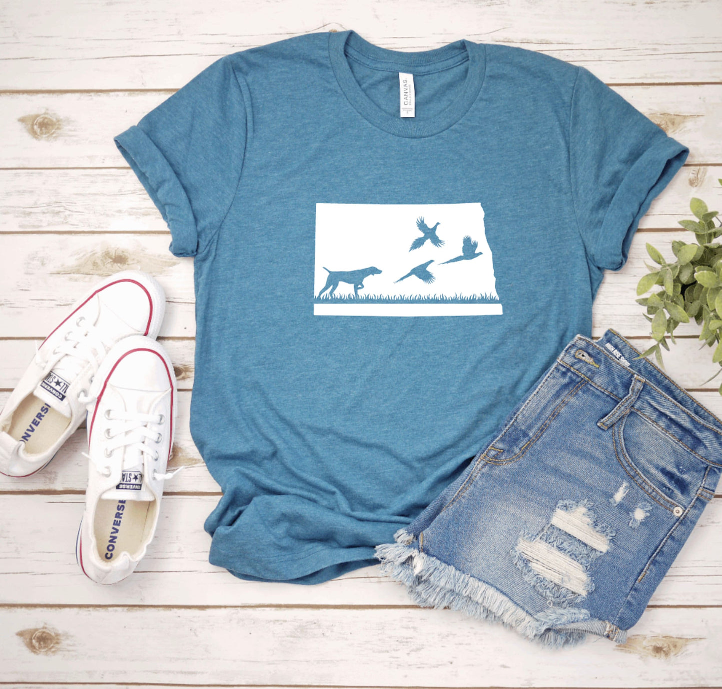 North Dakota Pheasant Hunting Season Graphic Tee