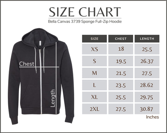 Lignite Area Riders Fun Run Unisex Full Zip Hoodie