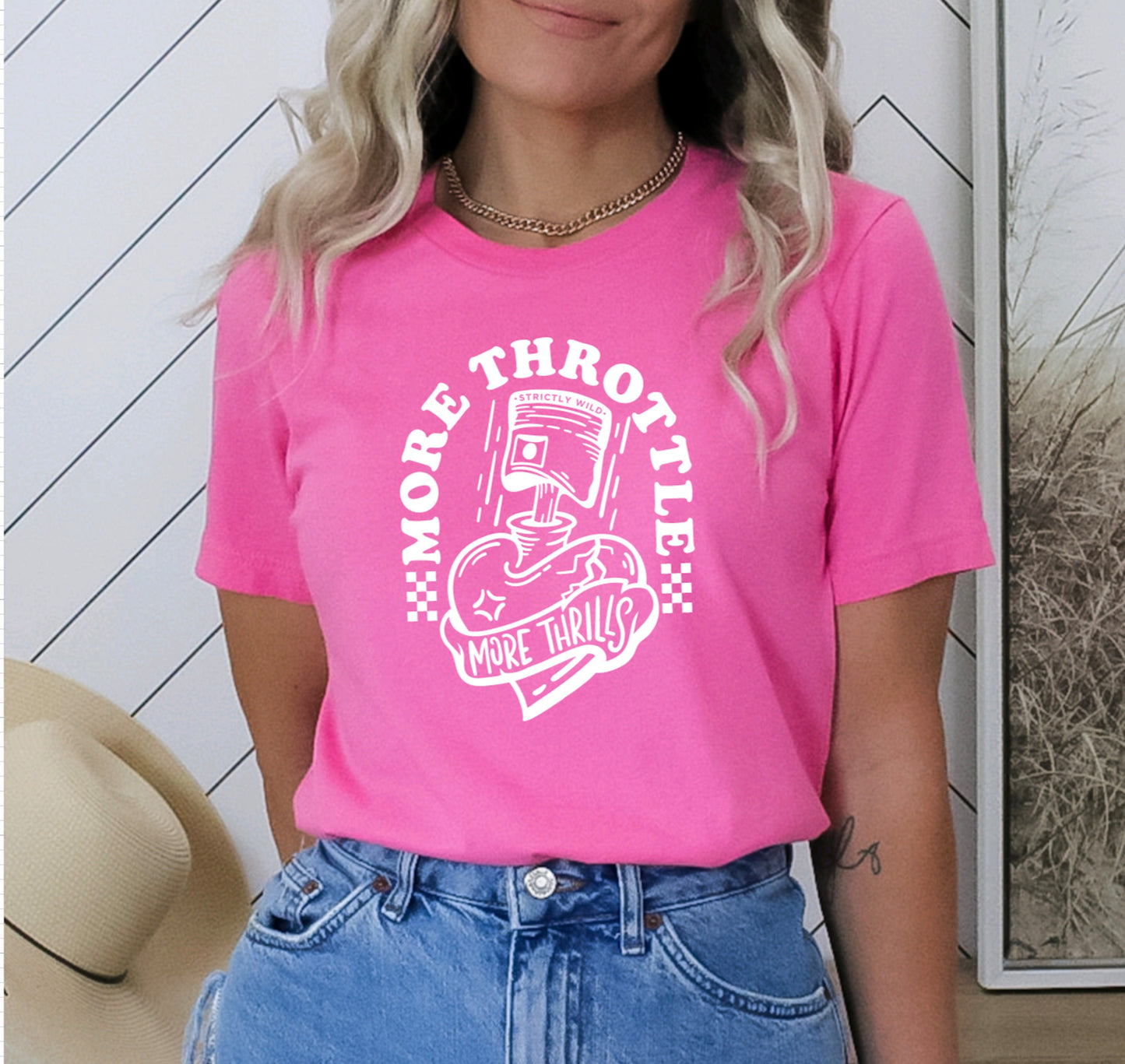 More Throttle More Thrills Unisex Graphic Tee