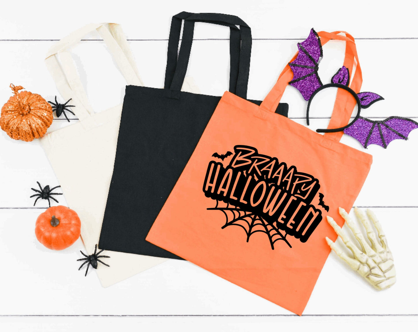 Braaapy Halloween Dirt Bike Trick or Treat Bag