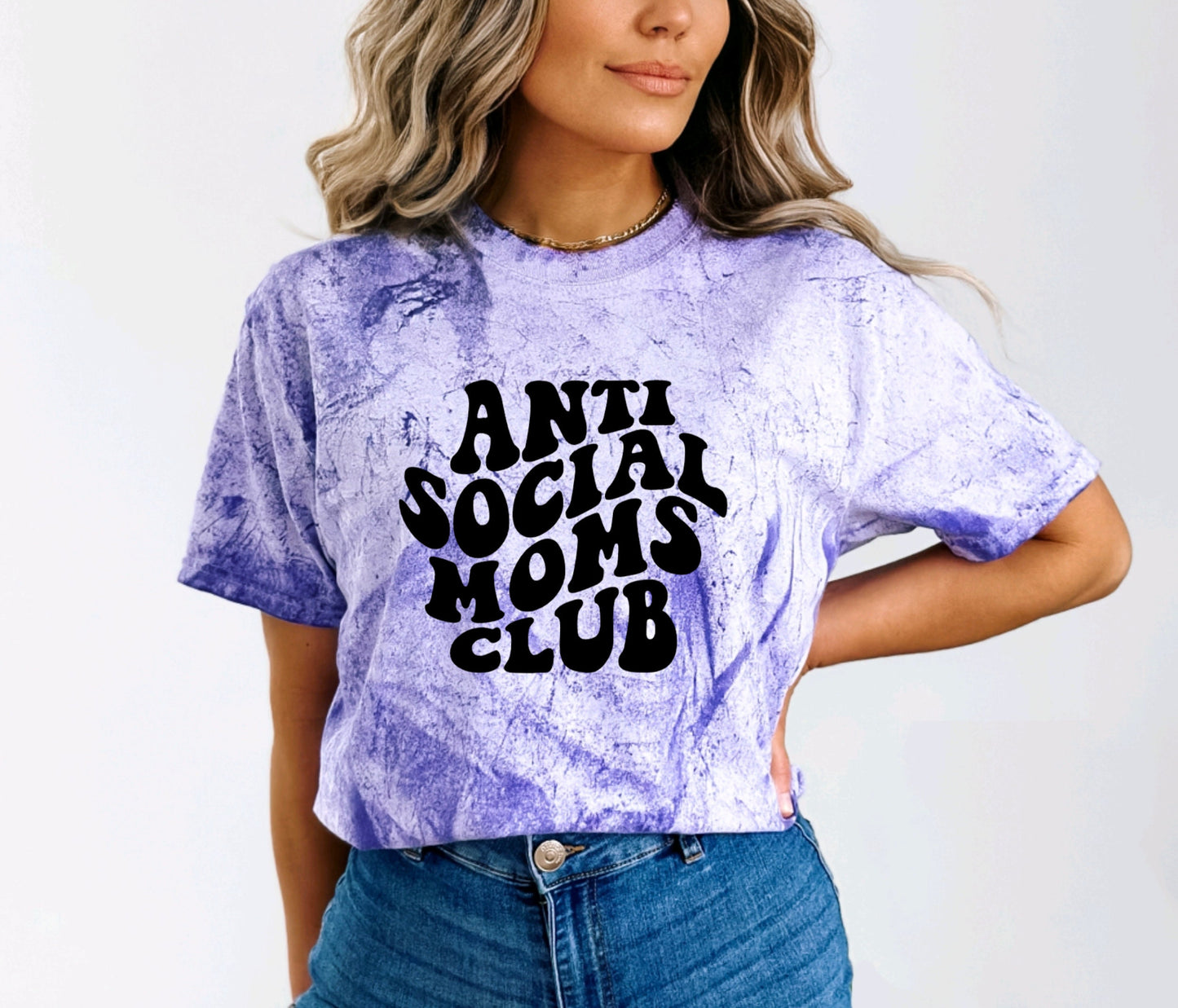 Anti Social Moms Club Graphic Tee
