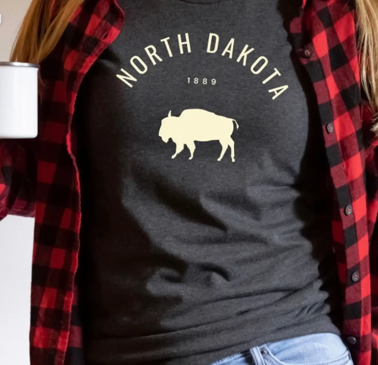 ND Buffalo Graphic Tee