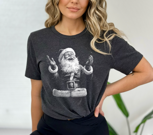 Nostalgic Santa Graphic Tee