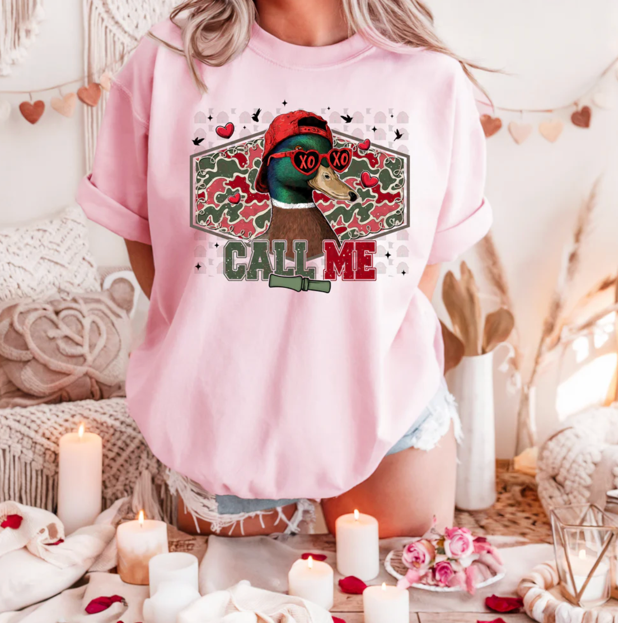 Mallard XOXO Call Me Tee