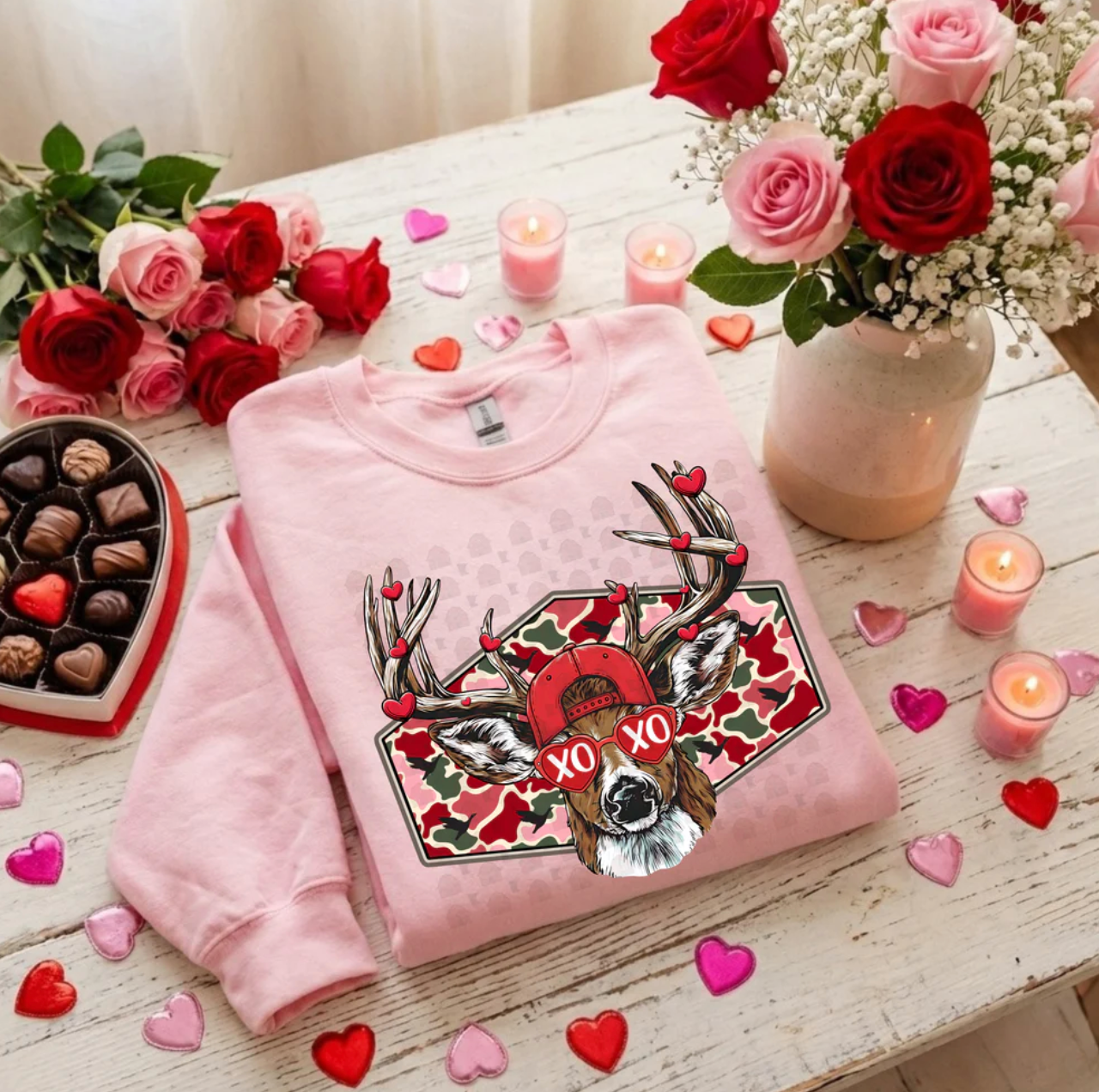 Buck XOXO Valentine's Crewneck