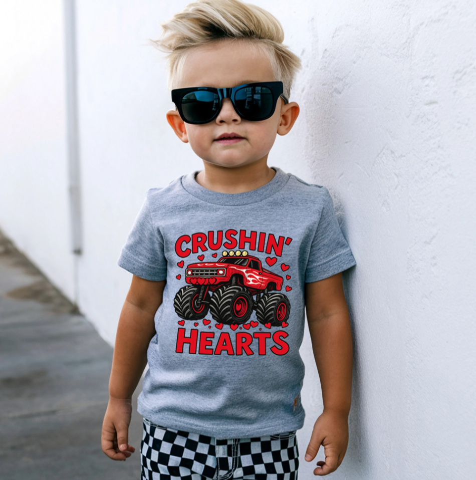 Crushin' Hearts Toddler/Youth Tee