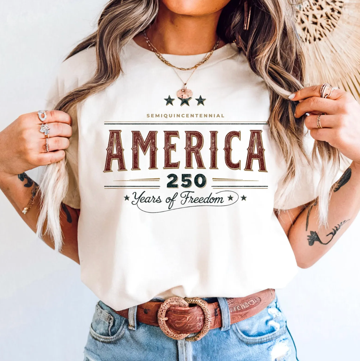 America 250 Years of Freedom Graphic Tee