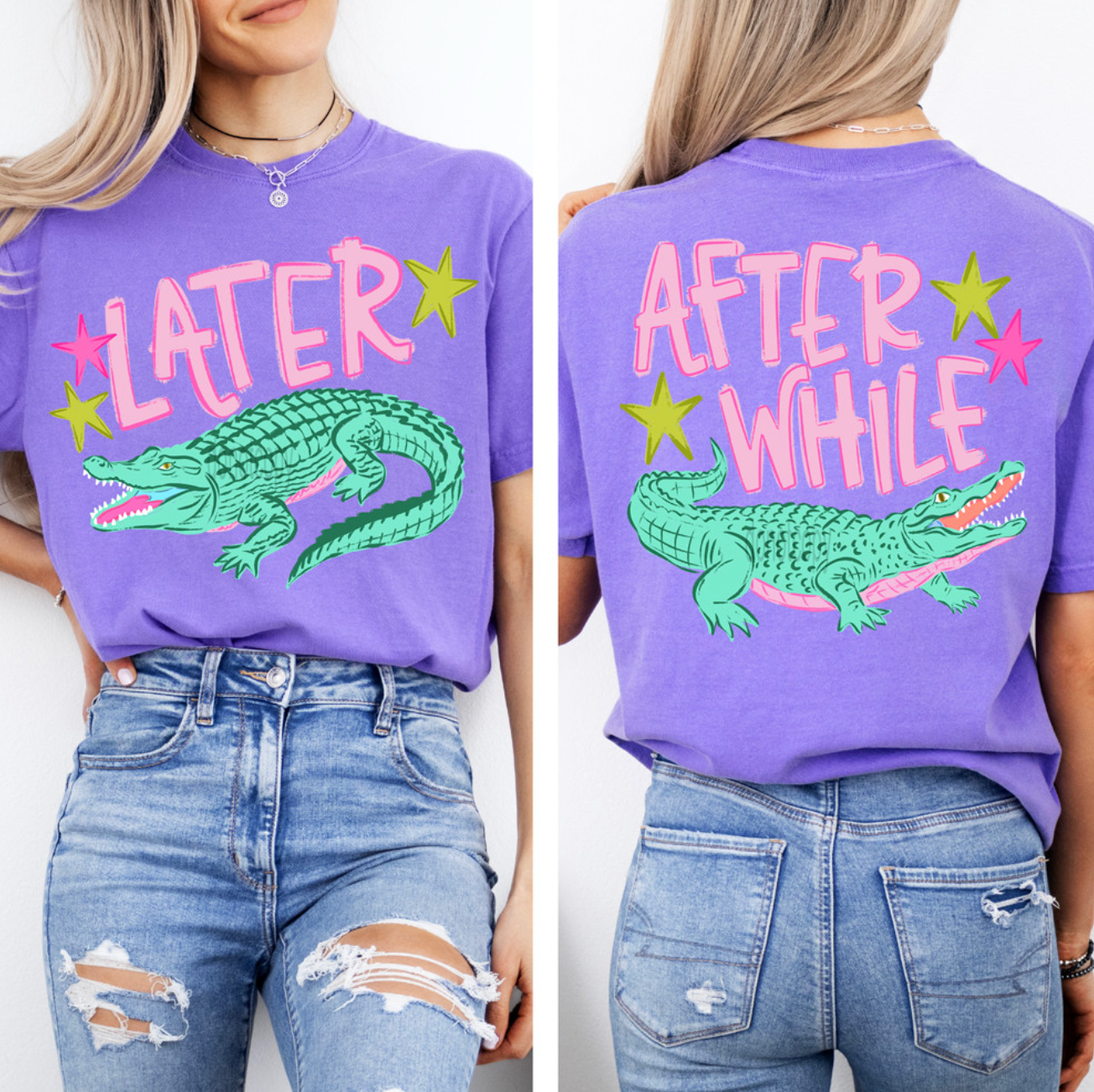 Later Gator After While Crocodile Shirt