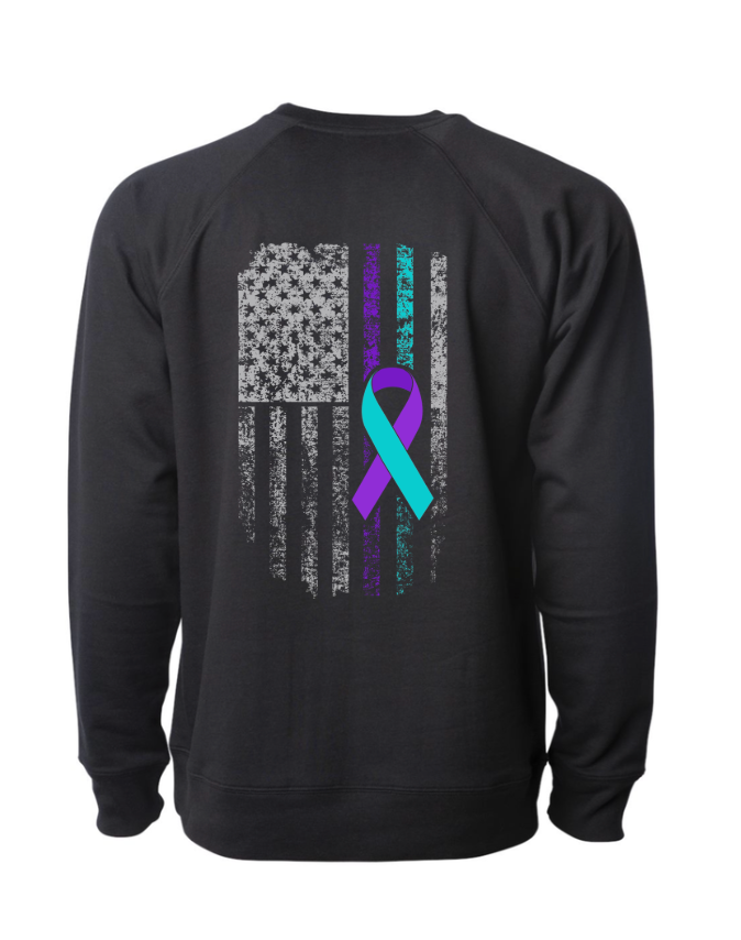 Lignite Area Riders Fun Run Unisex Lightweight Crewneck