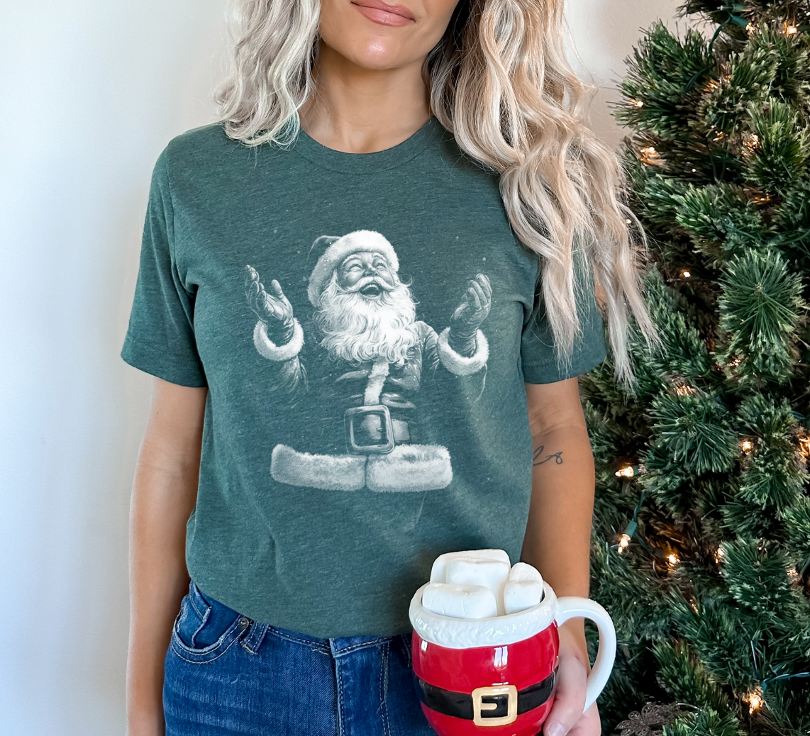 Nostalgic Santa Graphic Tee