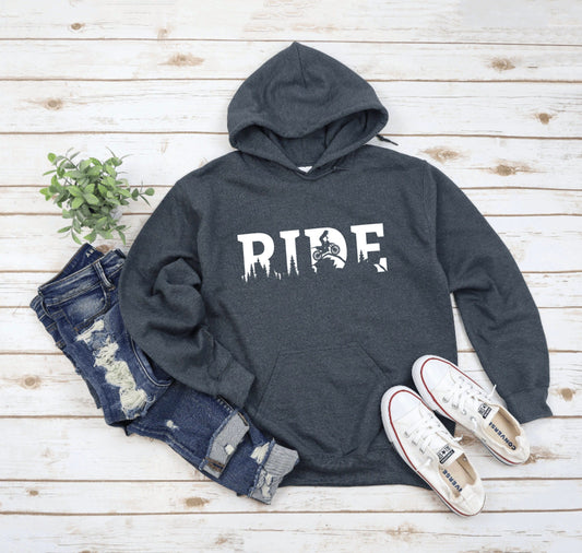 Ride Dirt Bike Hoodie