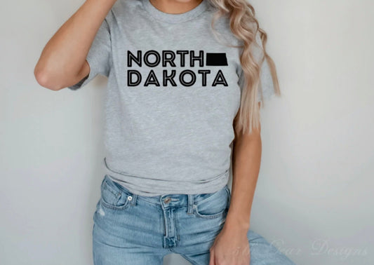 North Dakota Graphic Tee