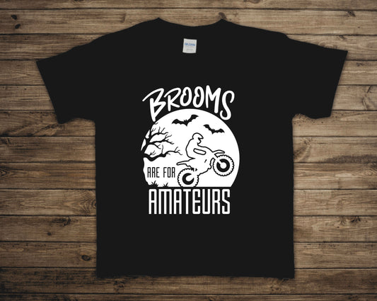 Brooms are for Amateurs Toddler/Youth Graphic Tee