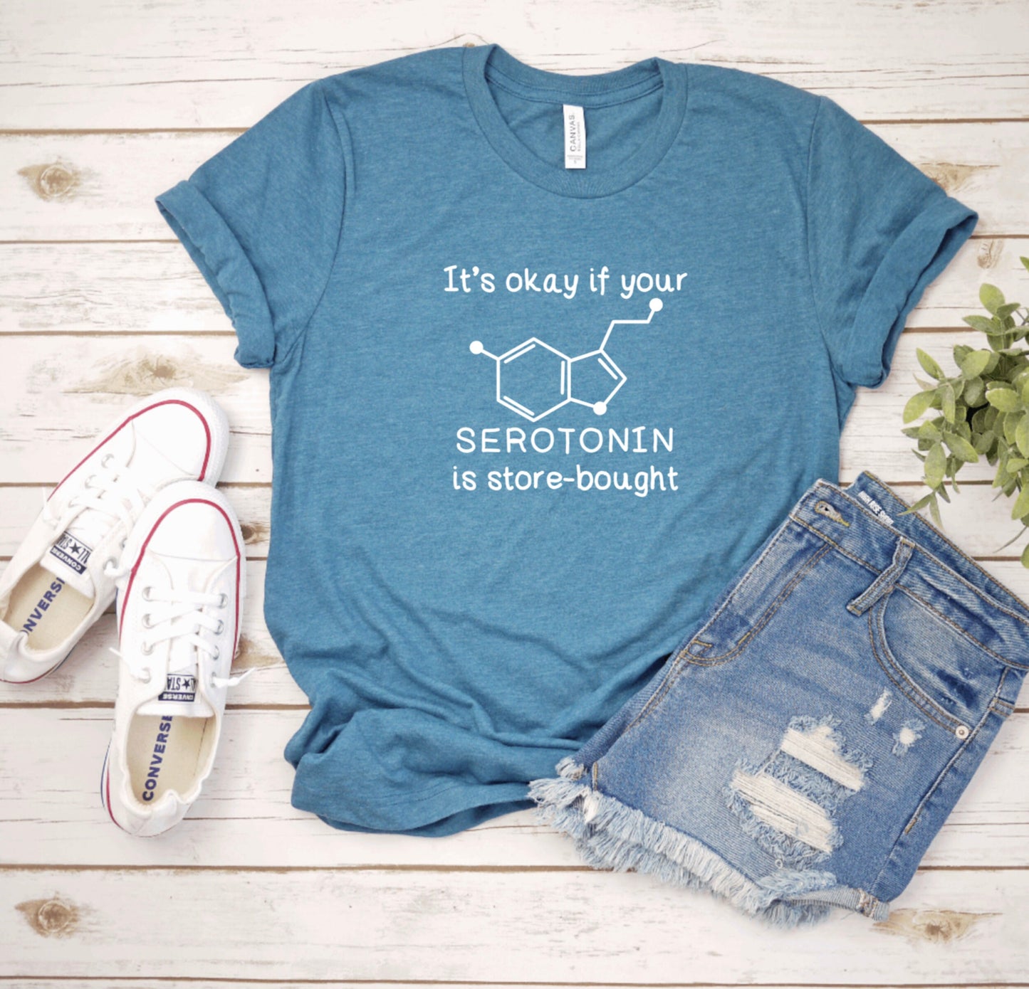 It's Okay If Your Serotonin Is Store Bought Graphic Tee