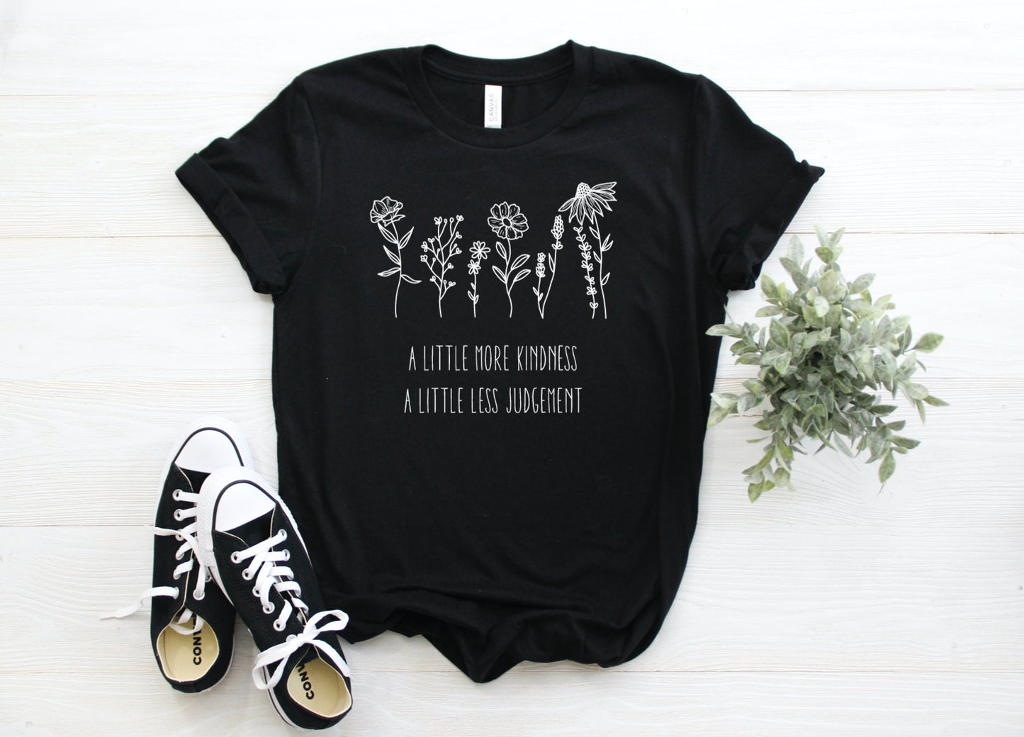 A Little More Kindness, A Little Less Judgment Graphic Tee