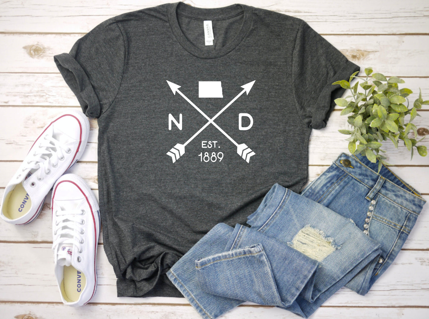 North Dakota Arrow Graphic Tee
