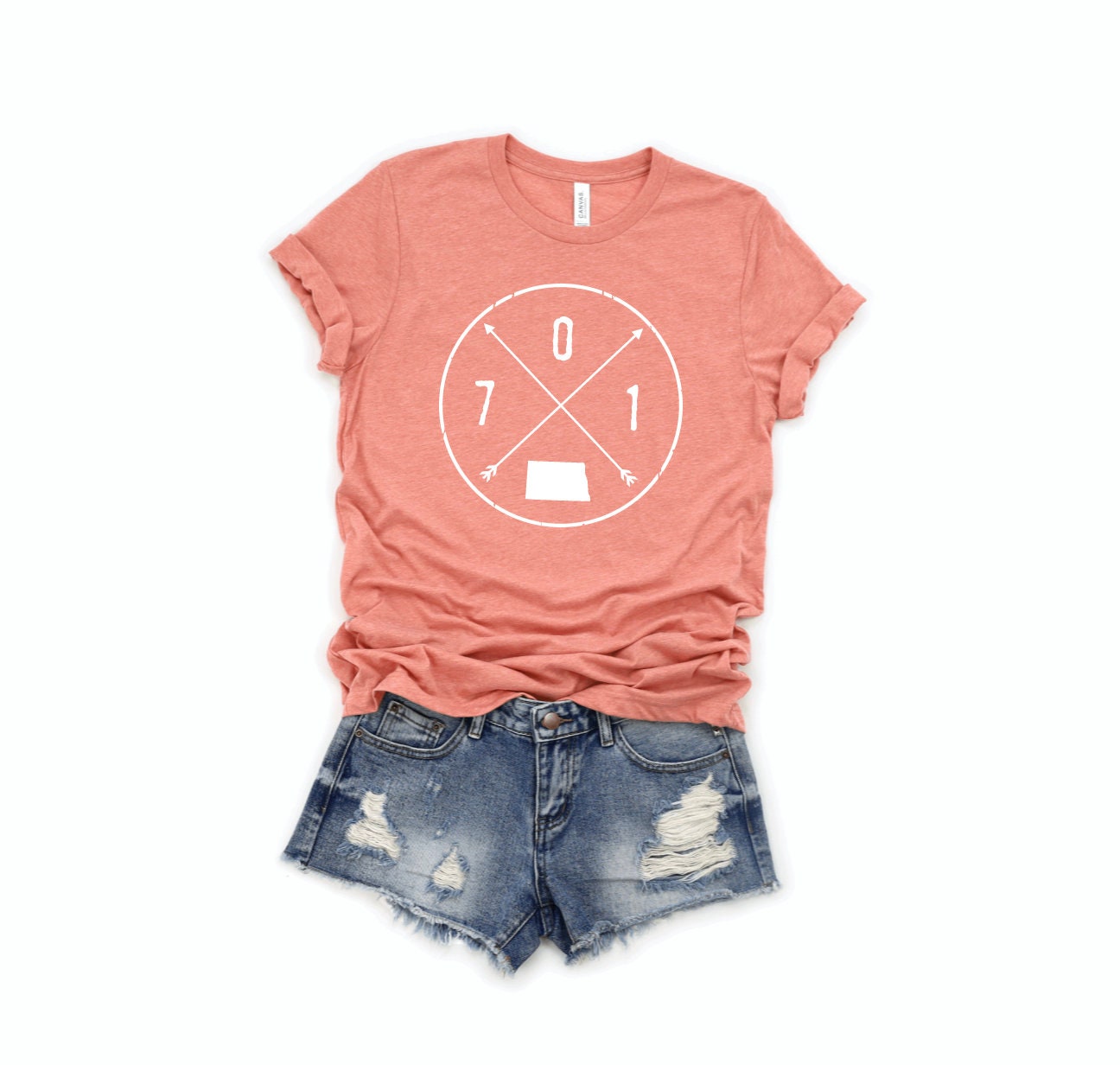 North Dakota Unisex Graphic Tee