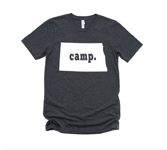 North Dakota Camp Unisex Graphic Tee