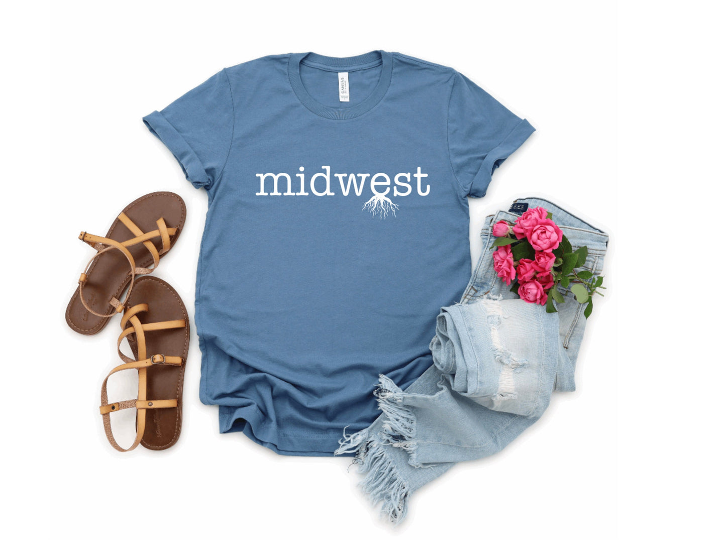 Midwest Roots Unisex Graphic Tee