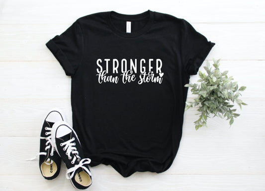 Stronger Than The Storm Graphic Tee