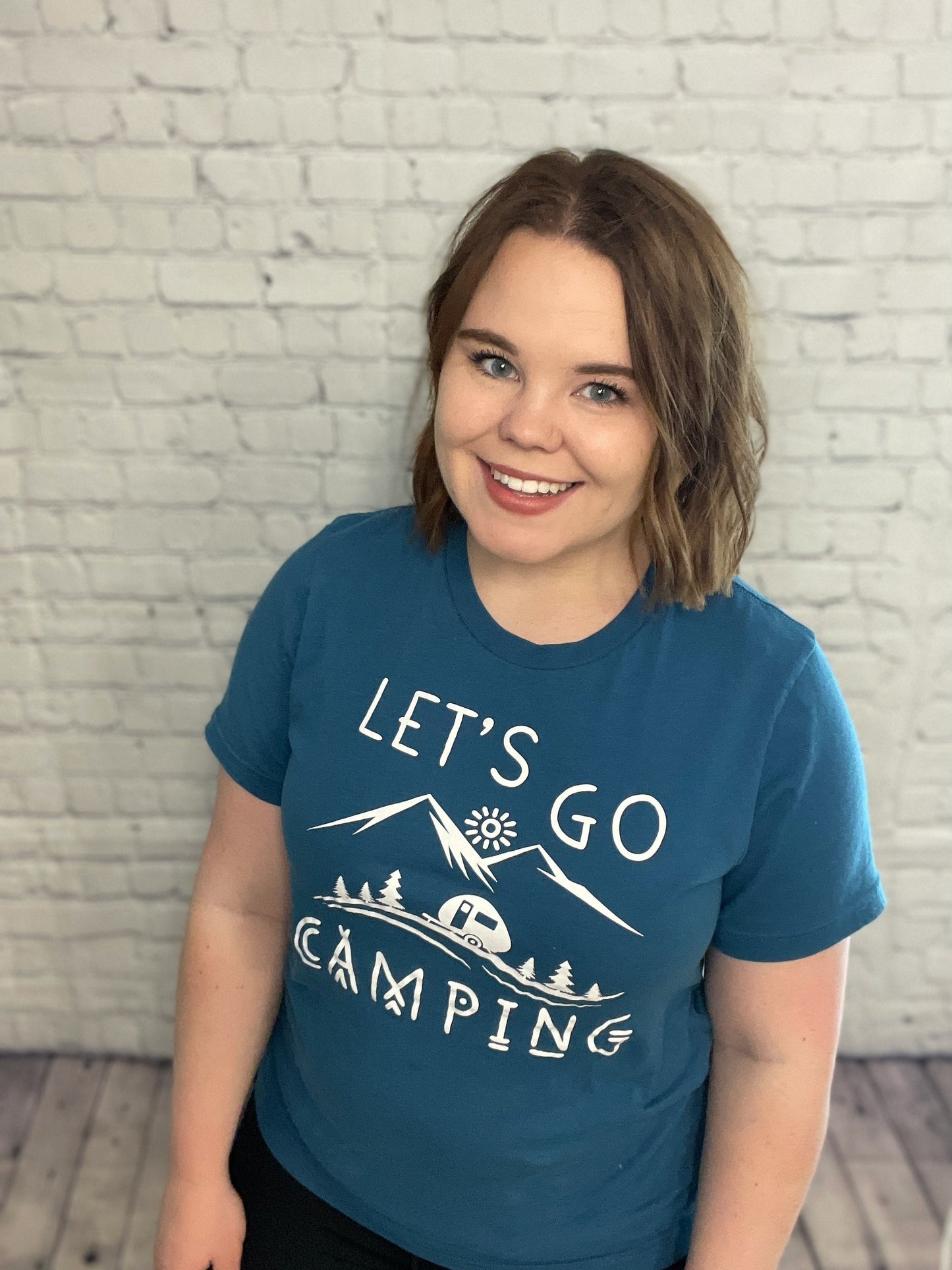 Let's Go Camping Graphic Tee