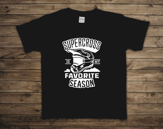Supercross is my Favorite Season Youth/Toddler Graphic Tee