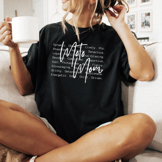 Moto Mom Graphic Tee