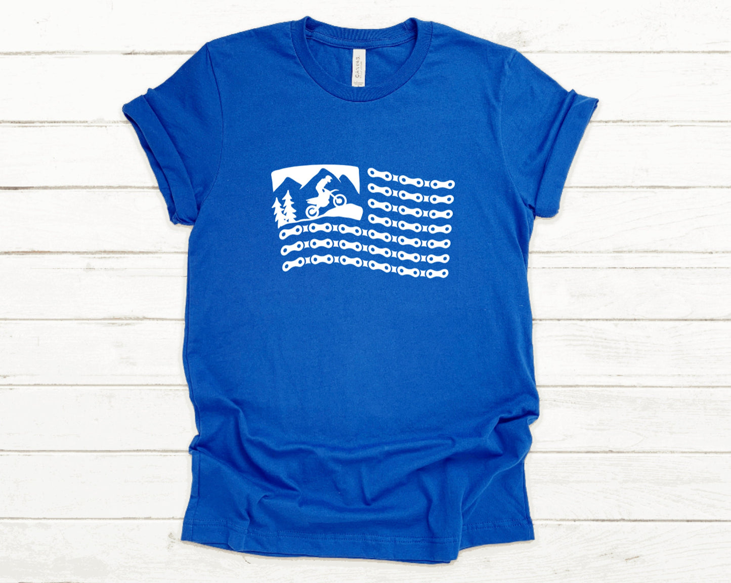 Dirt Bike Flag Tee