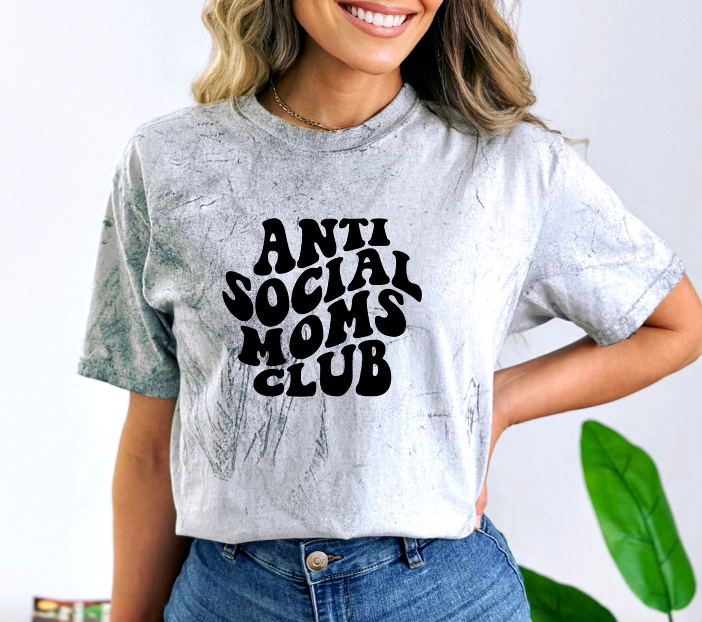 Anti Social Moms Club Graphic Tee