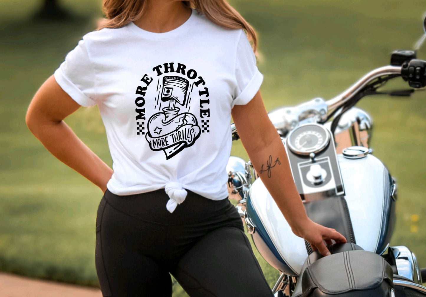 More Throttle More Thrills Unisex Graphic Tee