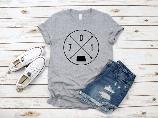 North Dakota Unisex Graphic Tee