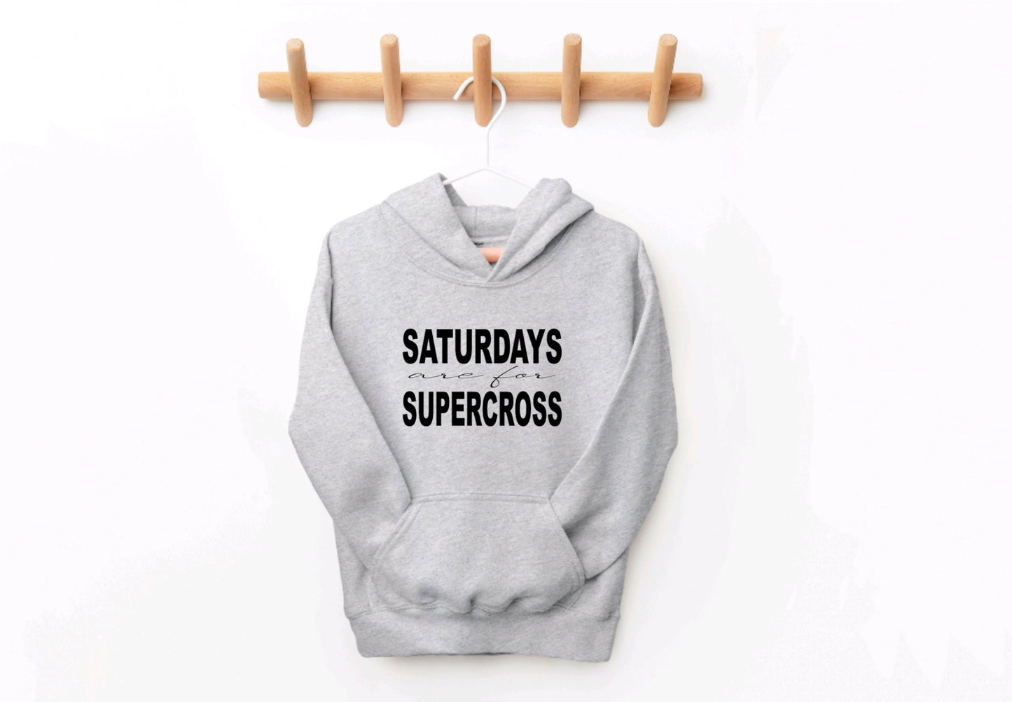 Saturdays are for Supercross Youth Hoodie