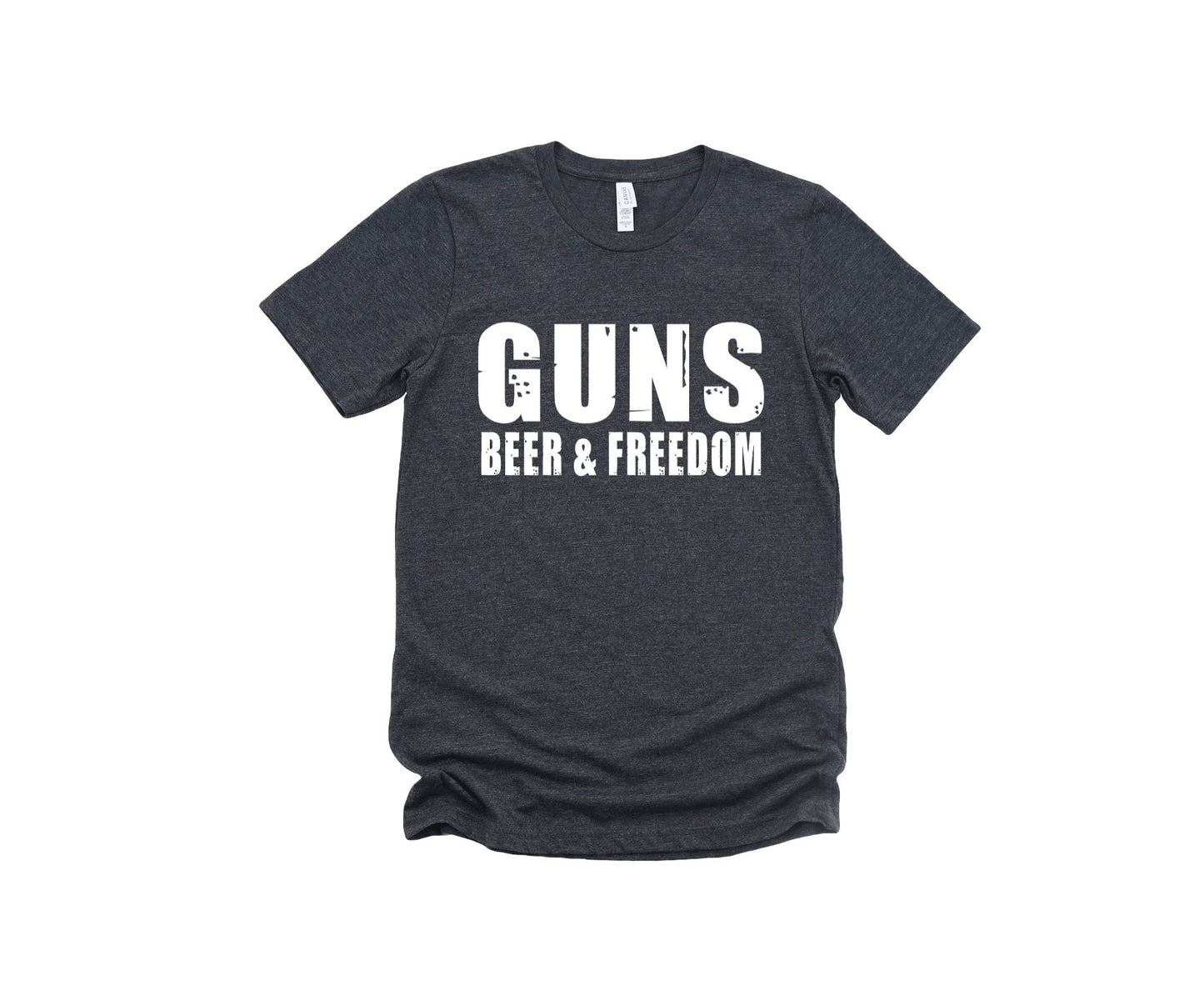 Guns Beer & Freedom Graphic Tee