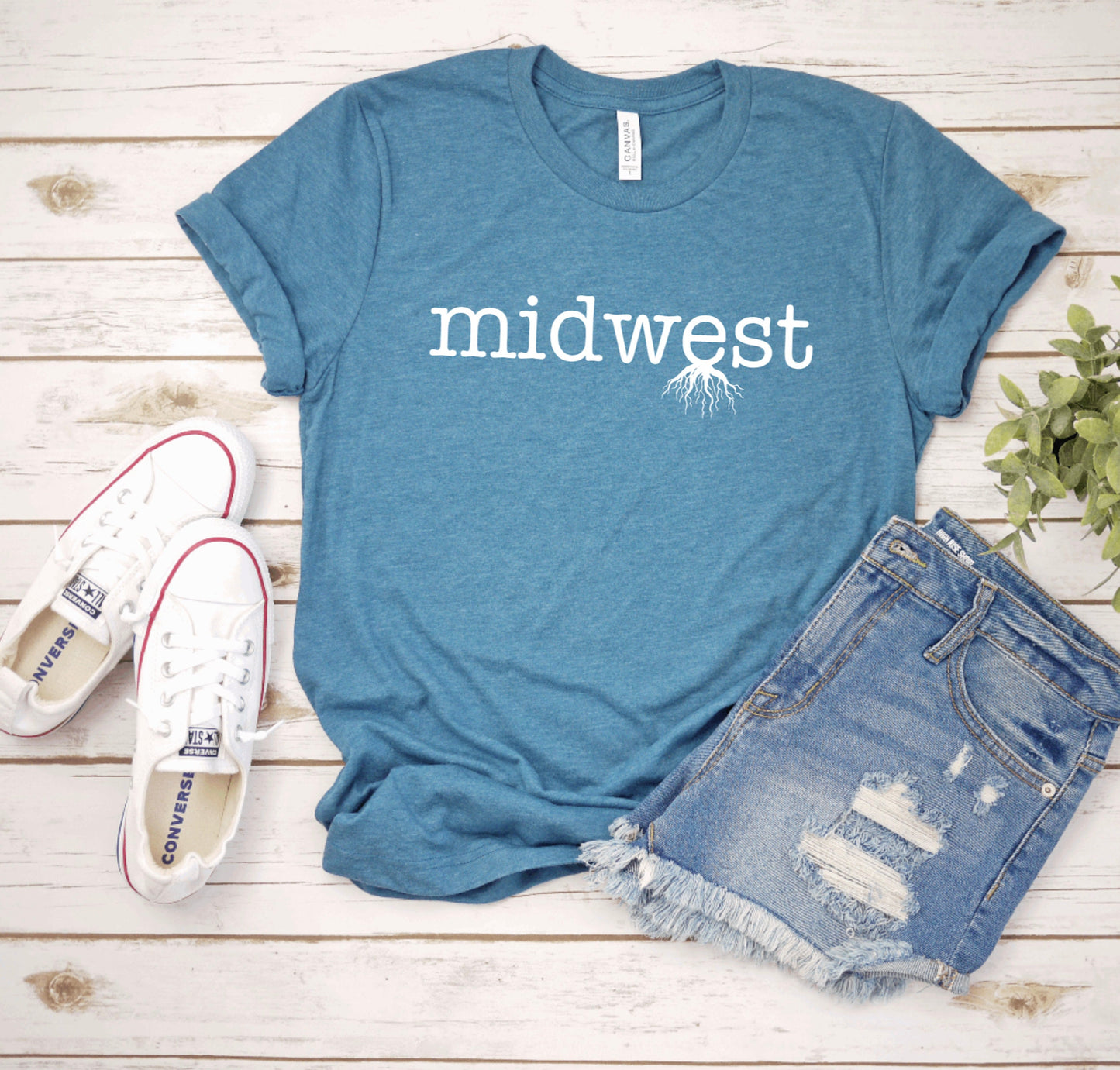 Midwest Roots Unisex Graphic Tee