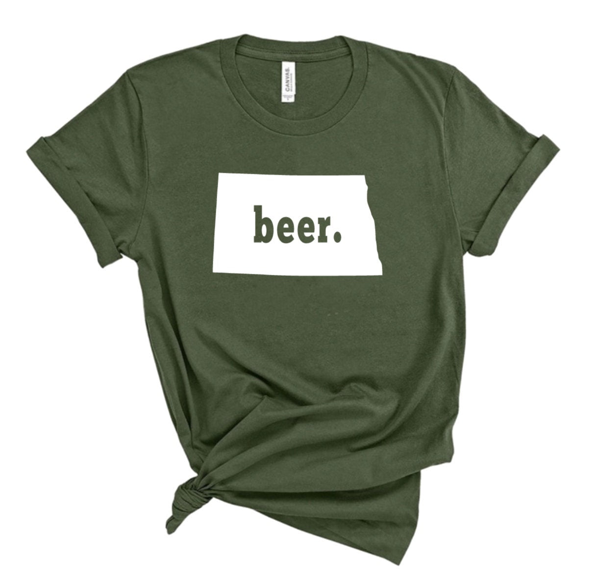 Beer North Dakota Graphic Tee
