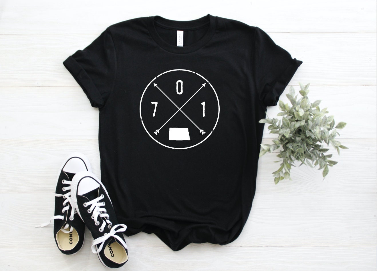 North Dakota Unisex Graphic Tee
