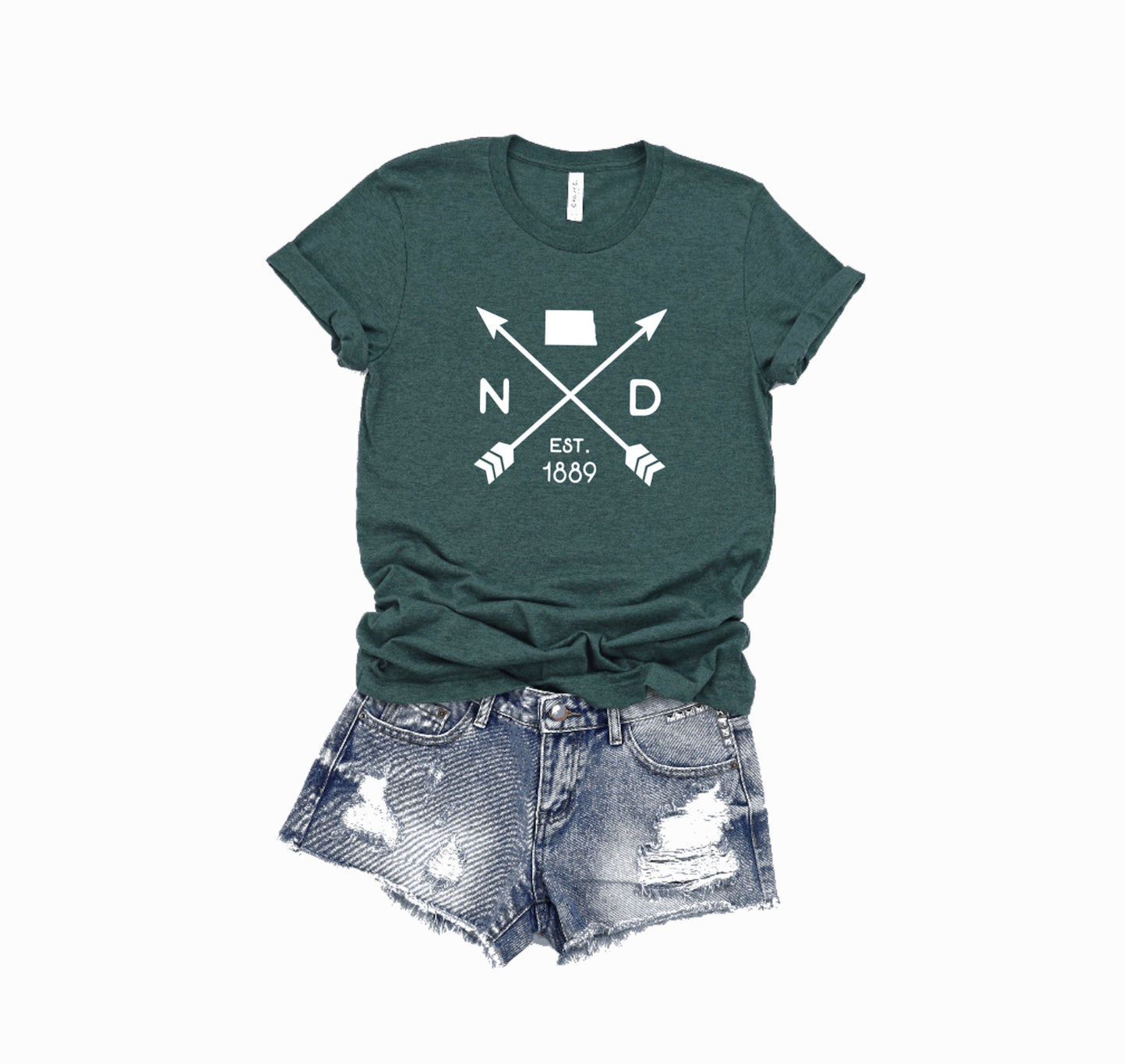 North Dakota Arrow Graphic Tee