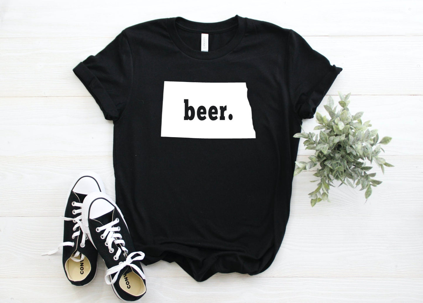 Beer North Dakota Graphic Tee