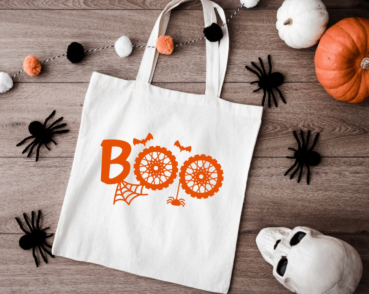 Boo Dirt Bike Trick or Treat Bag