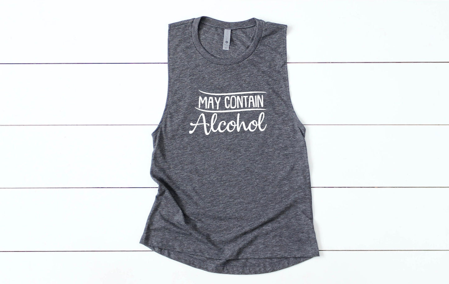 May Contain Alcohol Women's Festival Tank Top