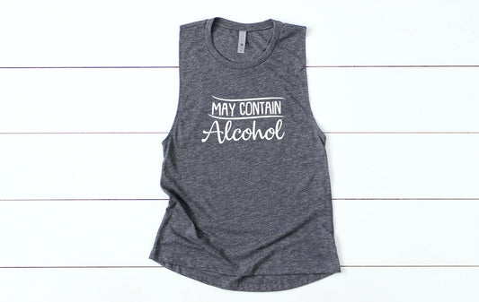 May Contain Alcohol Women's Festival Tank Top