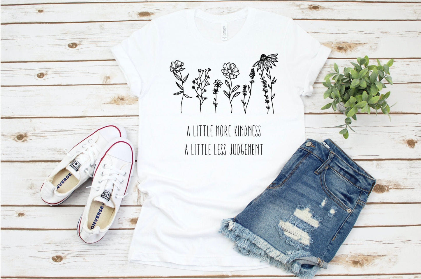 A Little More Kindness, A Little Less Judgment Graphic Tee