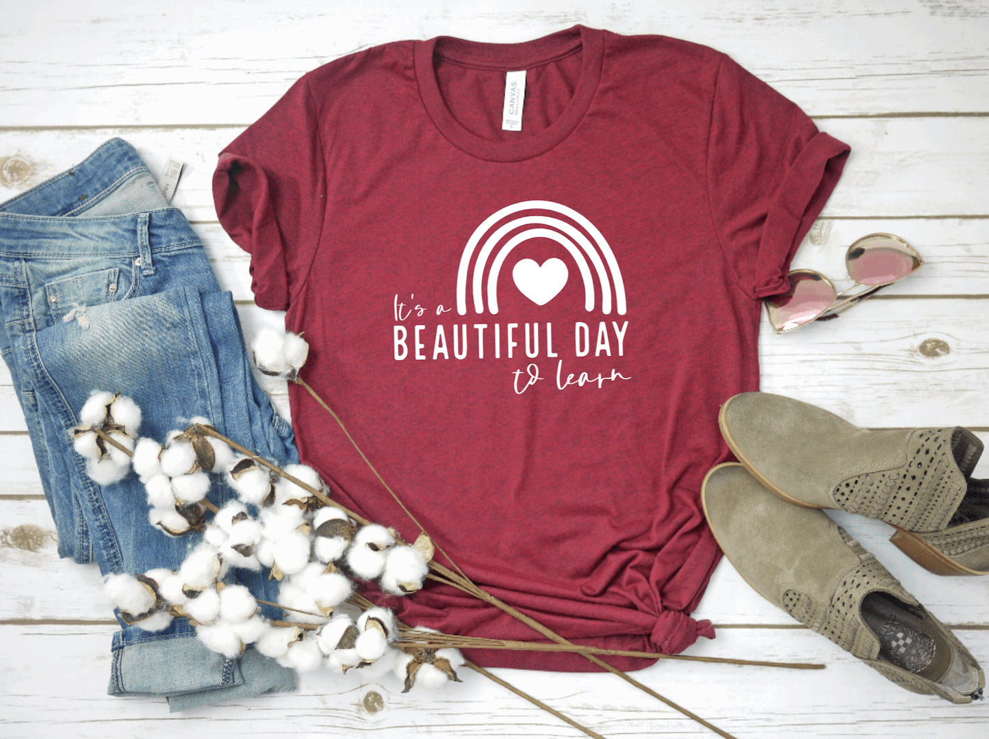 It's a Beautiful Day To Learn Graphic Tee