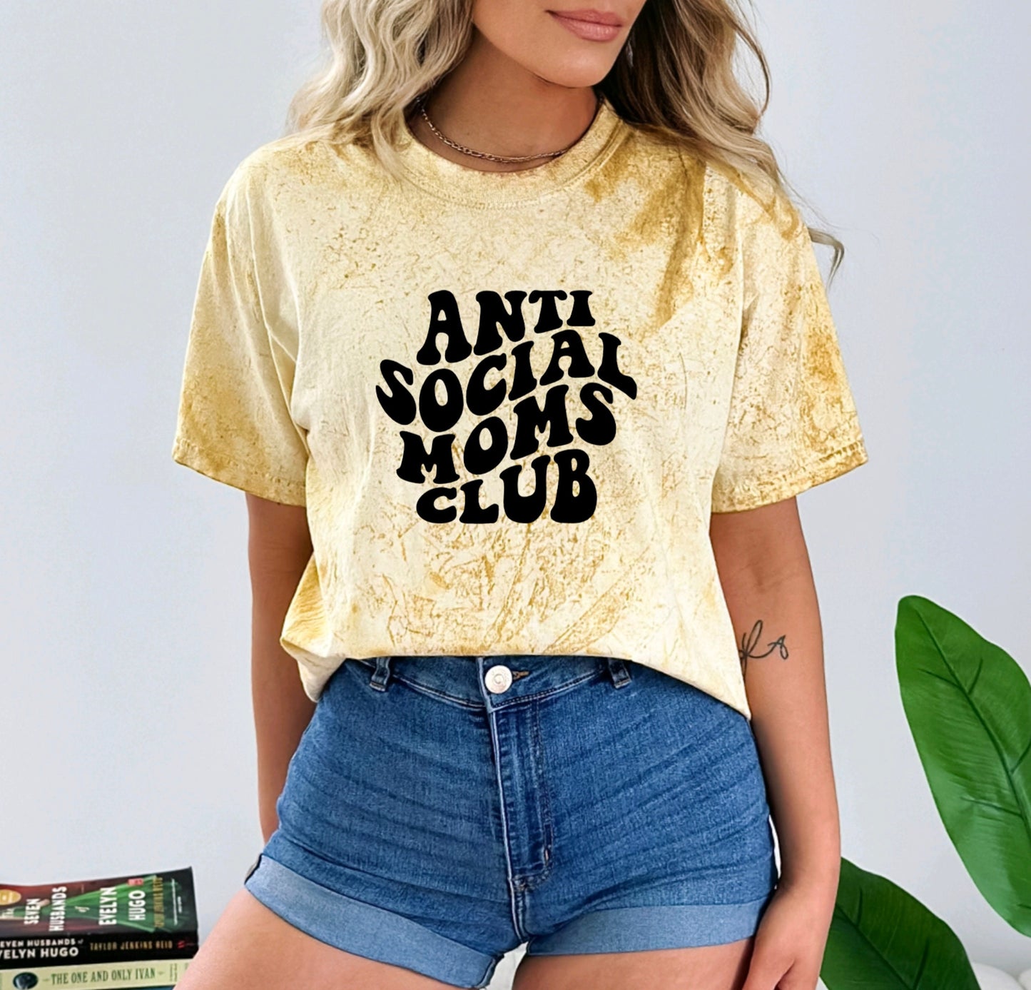 Anti Social Moms Club Graphic Tee