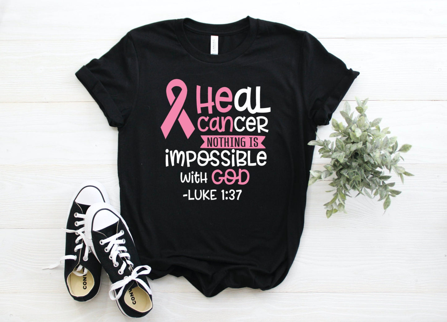 Heal Cancer Graphic Tee