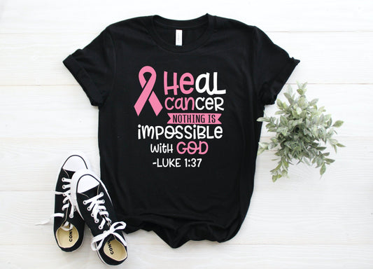 Heal Cancer Graphic Tee