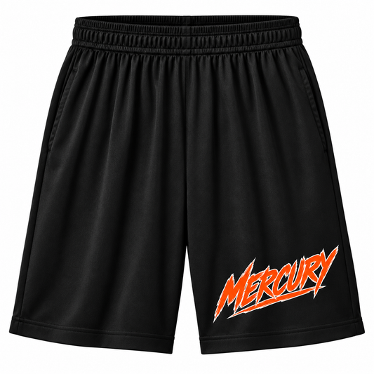 Mercury Basketball Bold Script Youth Shorts