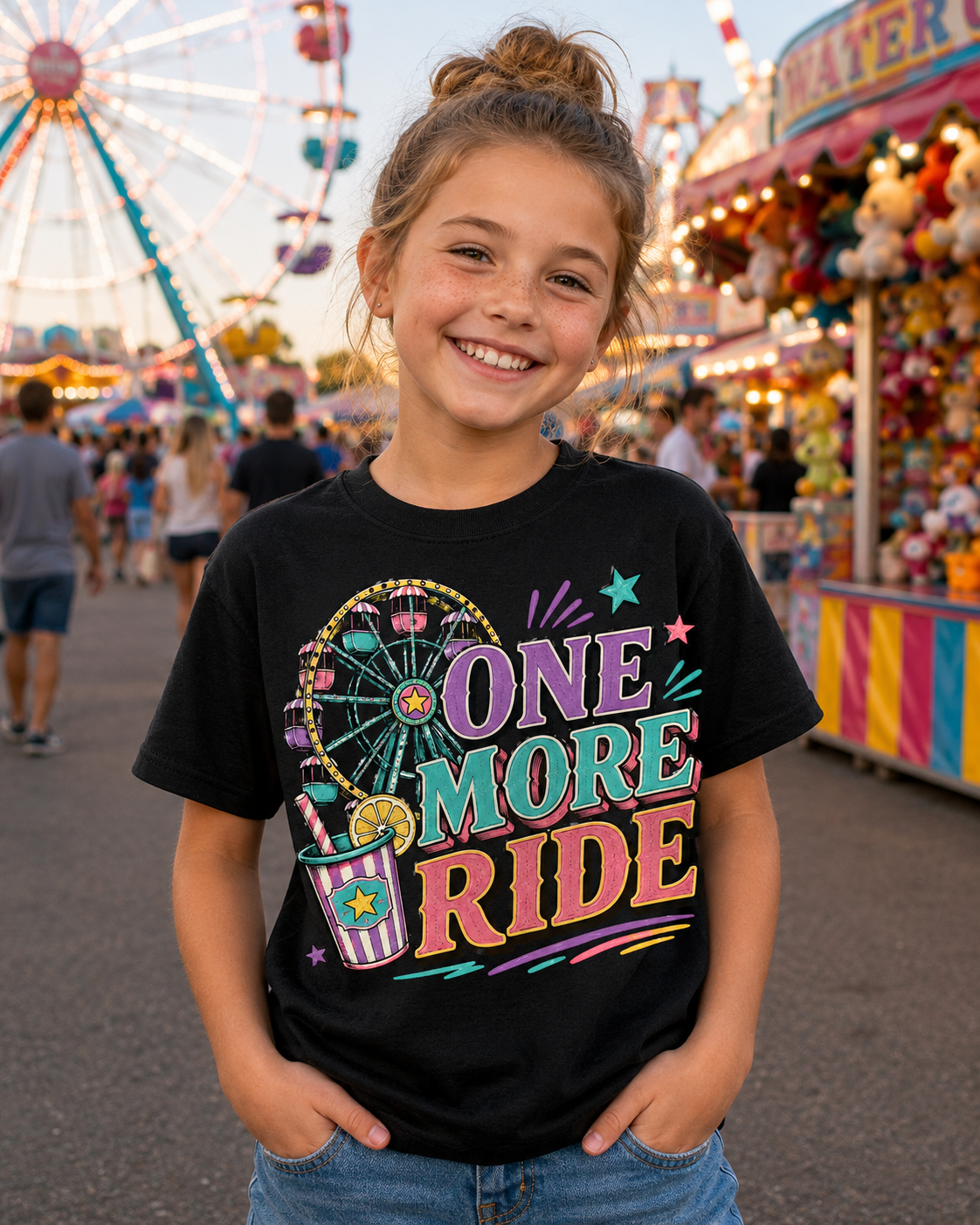 One More Ride Fair Youth Graphic Tee