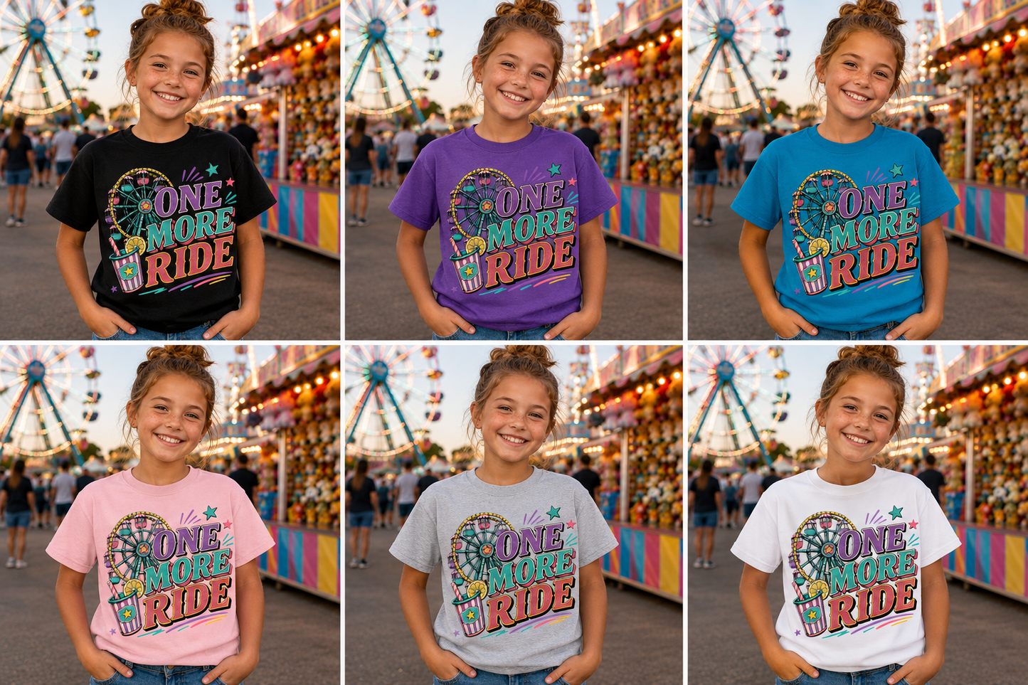 One More Ride Fair Youth Graphic Tee