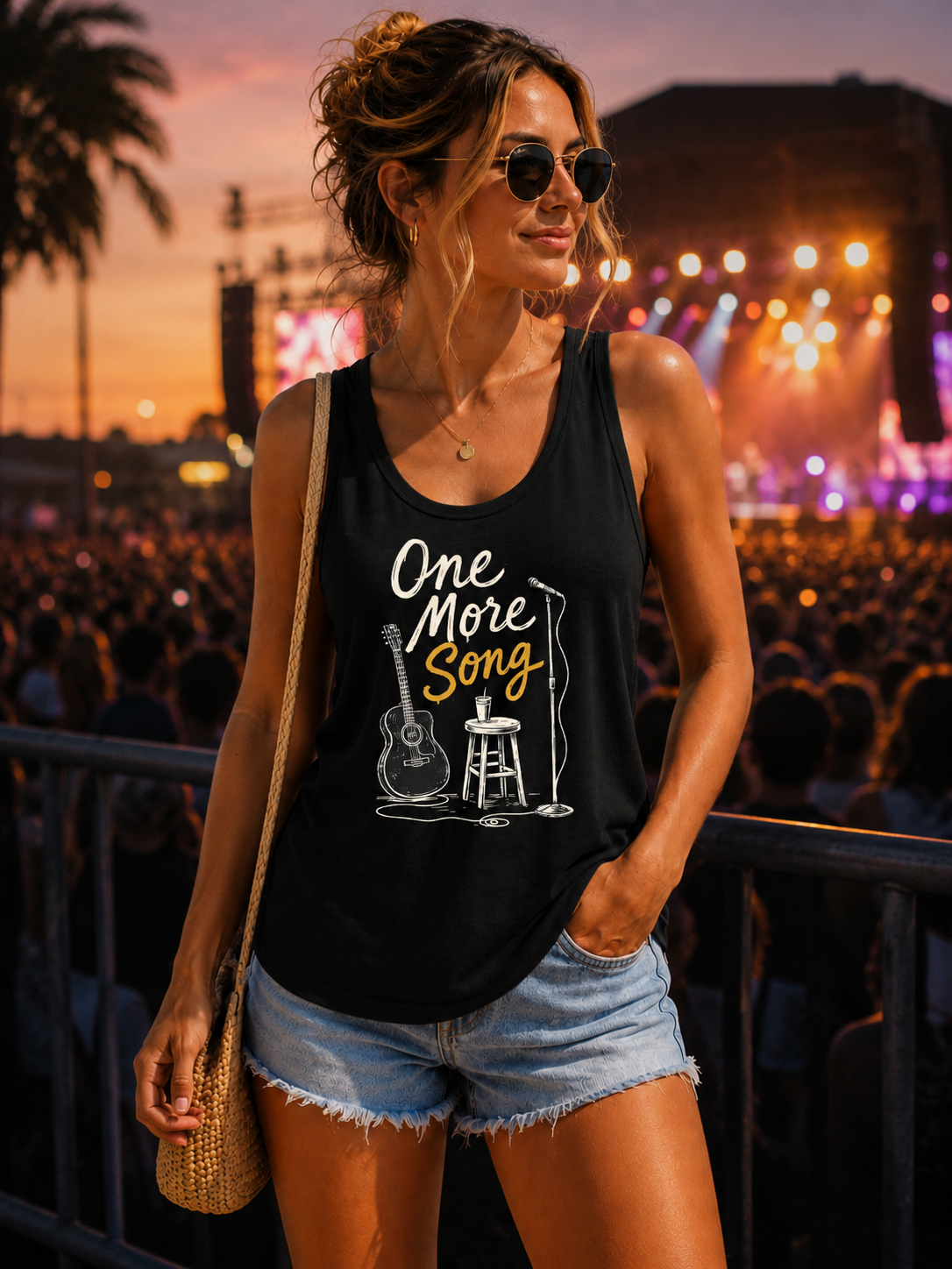 One More Song Tank Top